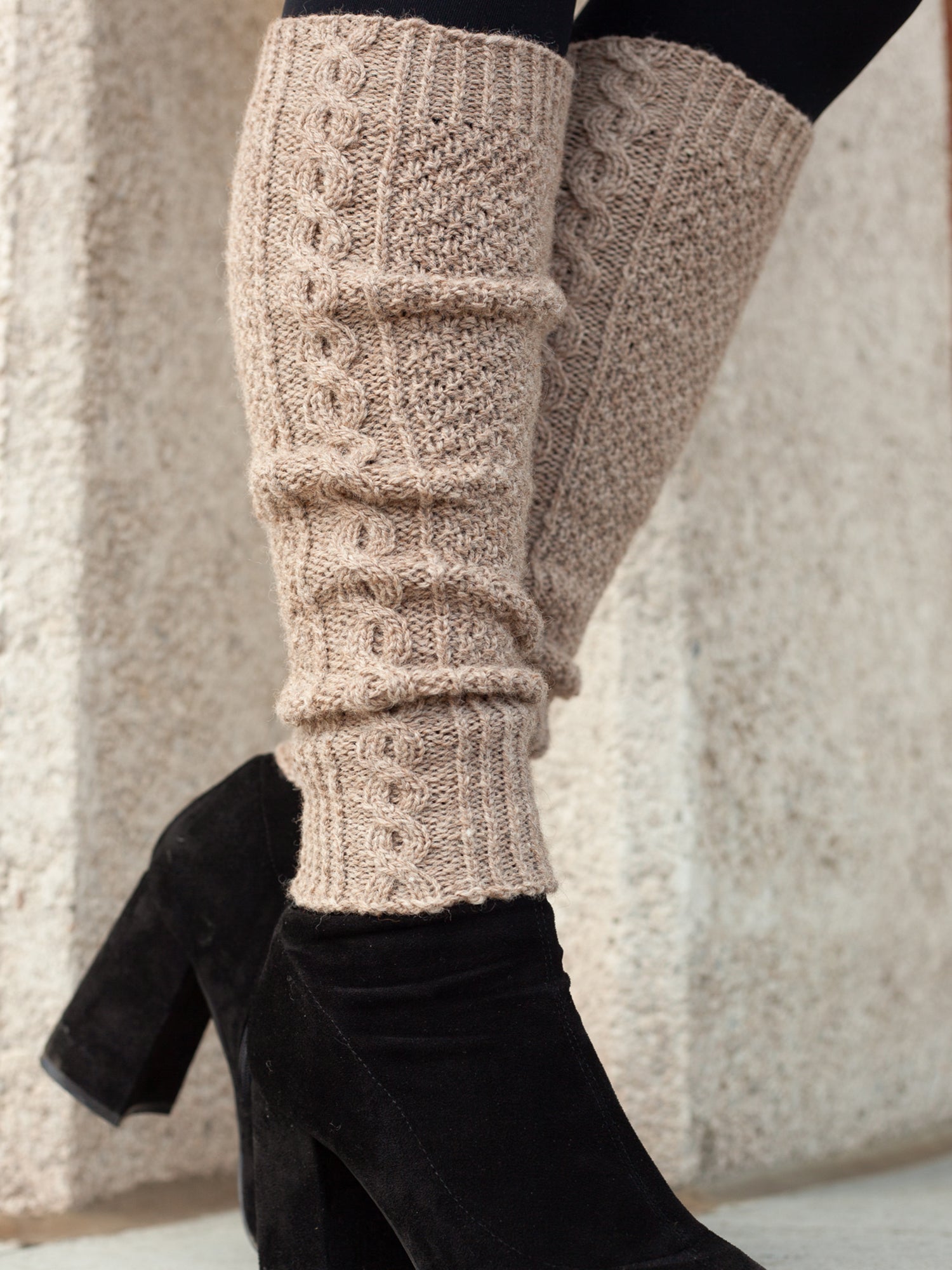 Chunky Cable Knit Warm Legging