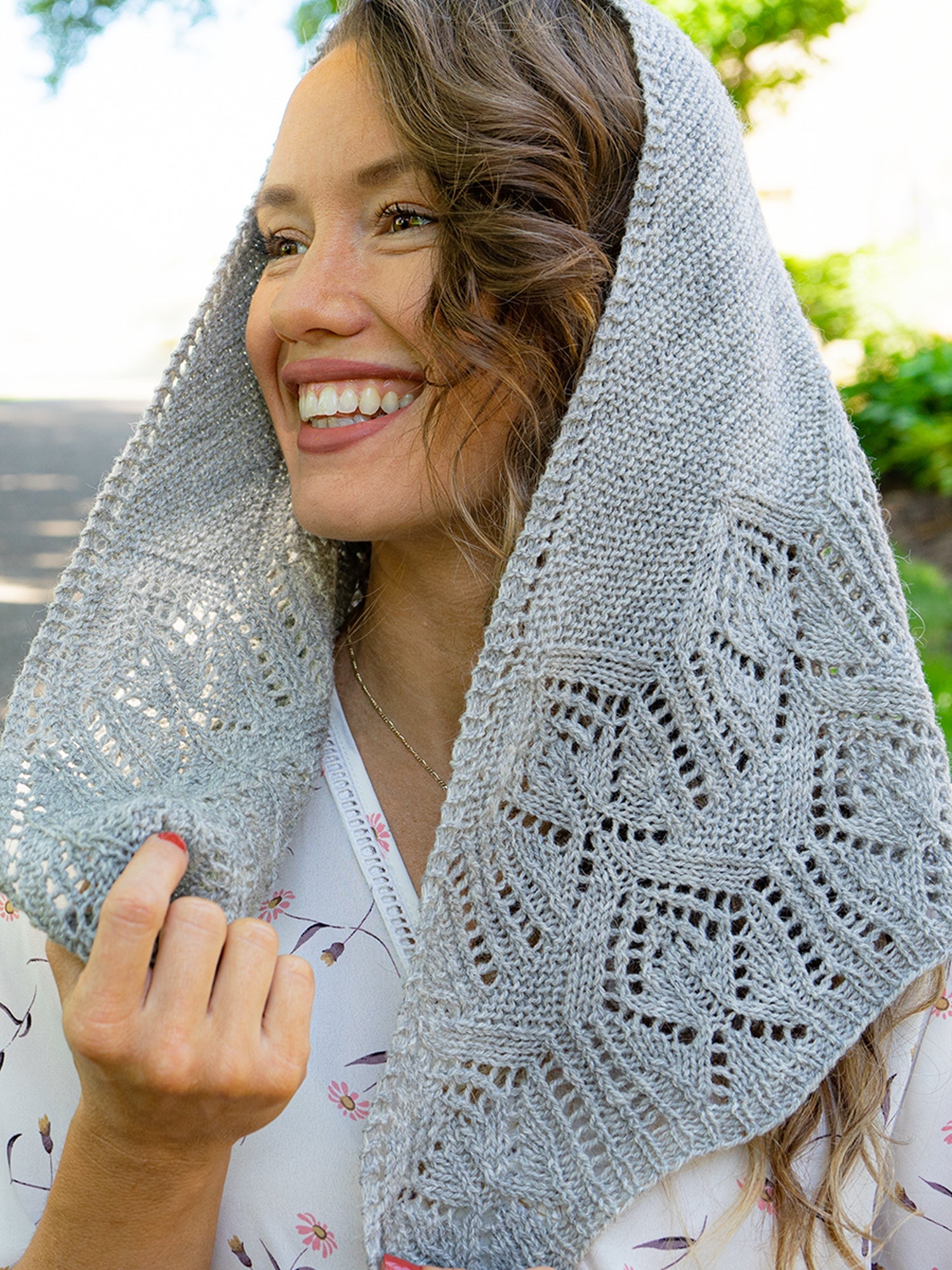 Angels in Churches Shawl Kit <br><small>yarn & knitting pattern kit</small>