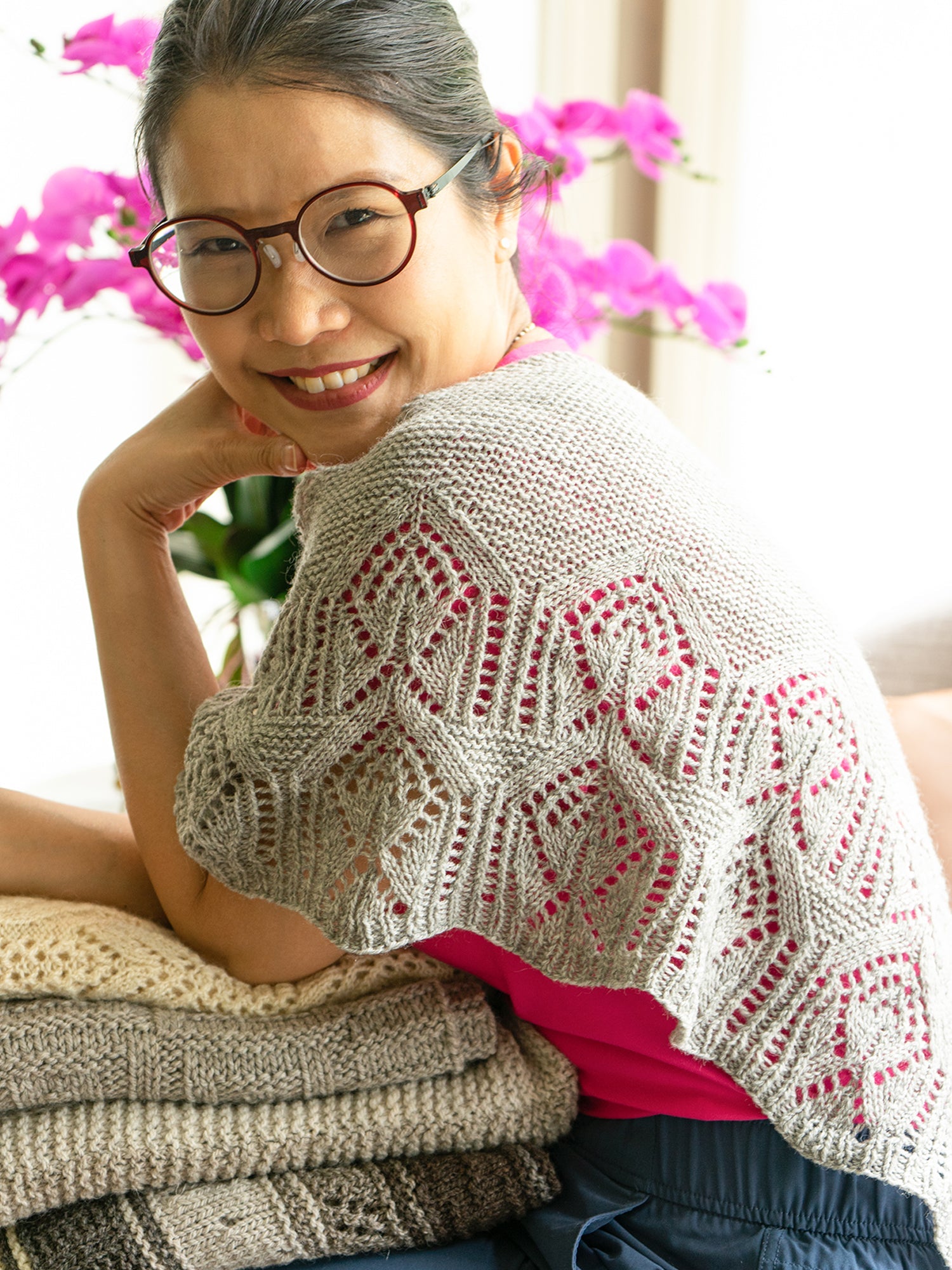 Angels in Churches Shawl Kit <br><small>yarn & knitting pattern kit</small>