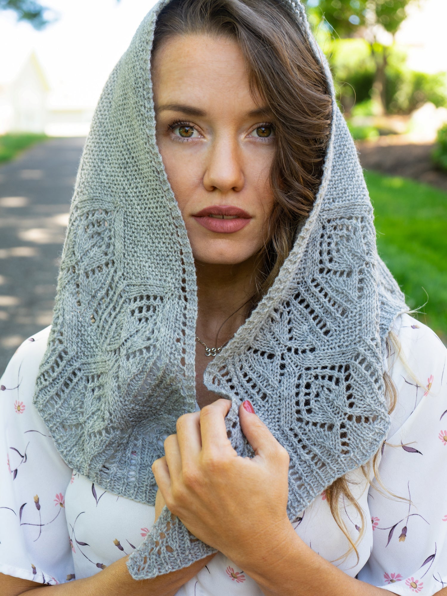 Angels in Churches Shawl Kit <br><small>yarn & knitting pattern kit</small>