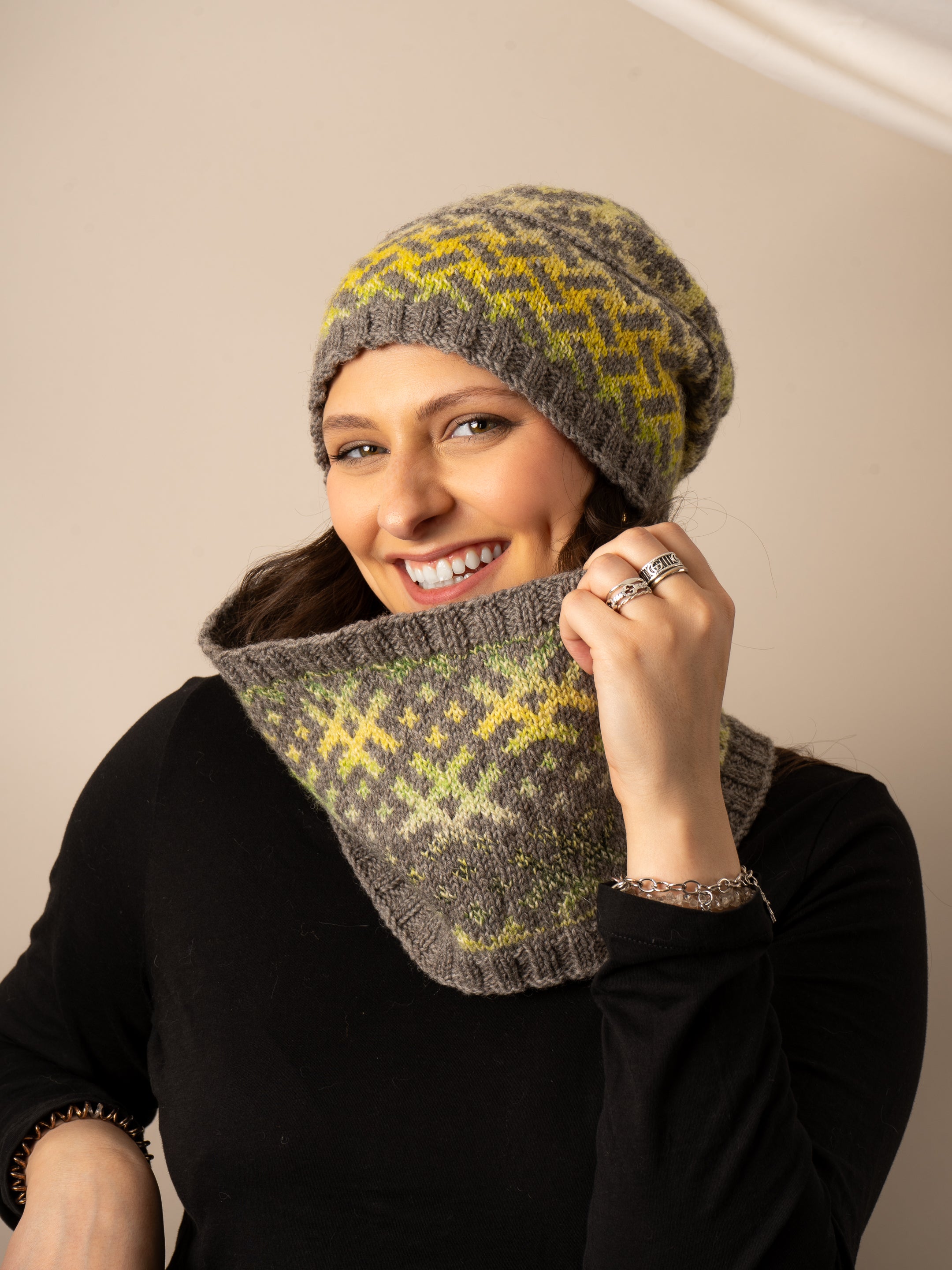 Hectare Cowl Knit Kit <br><small>yarn & knitting pattern kit</small>