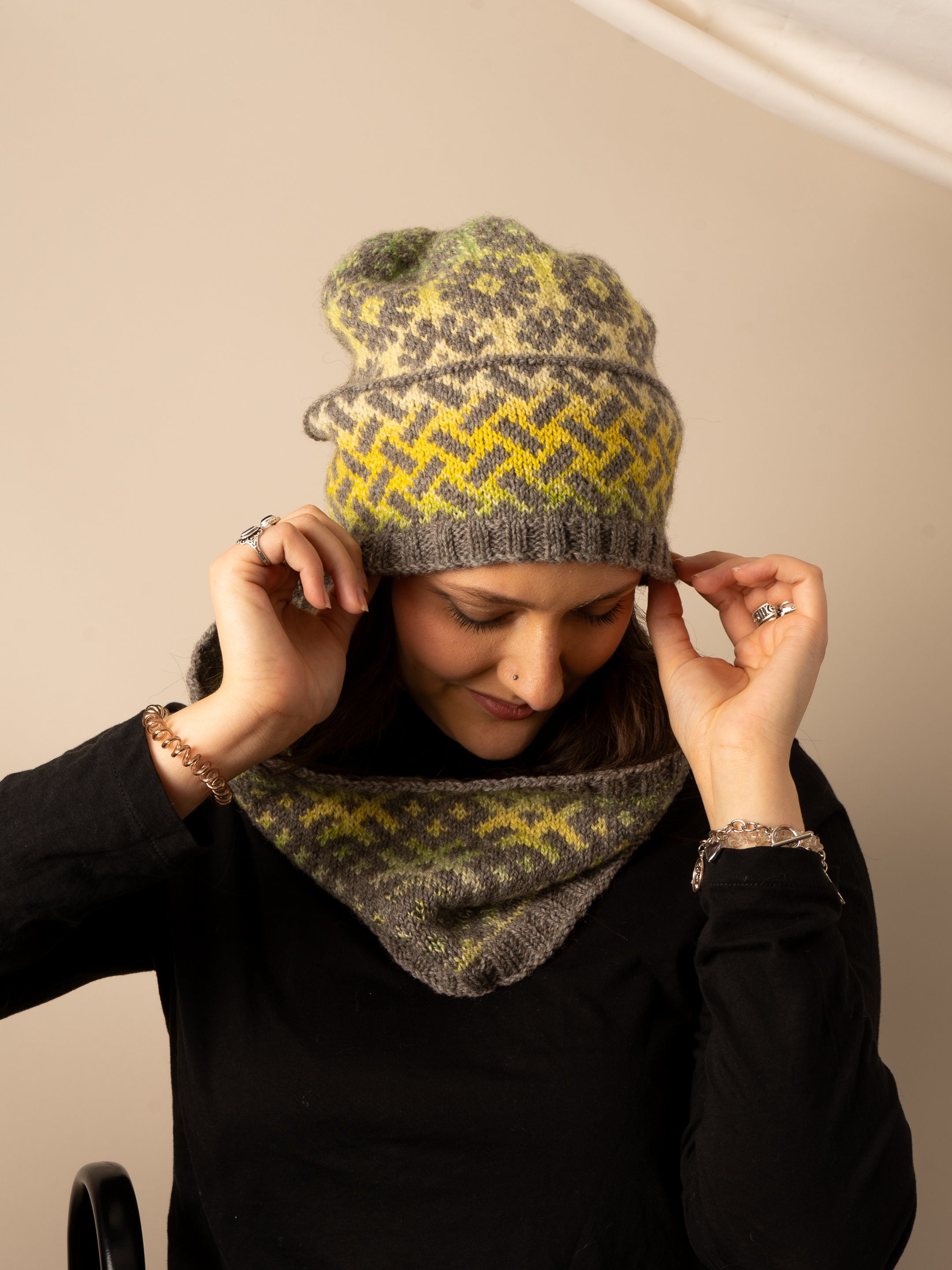 Cob Hat Knit Kit <br><small>yarn & knitting pattern kit</small>