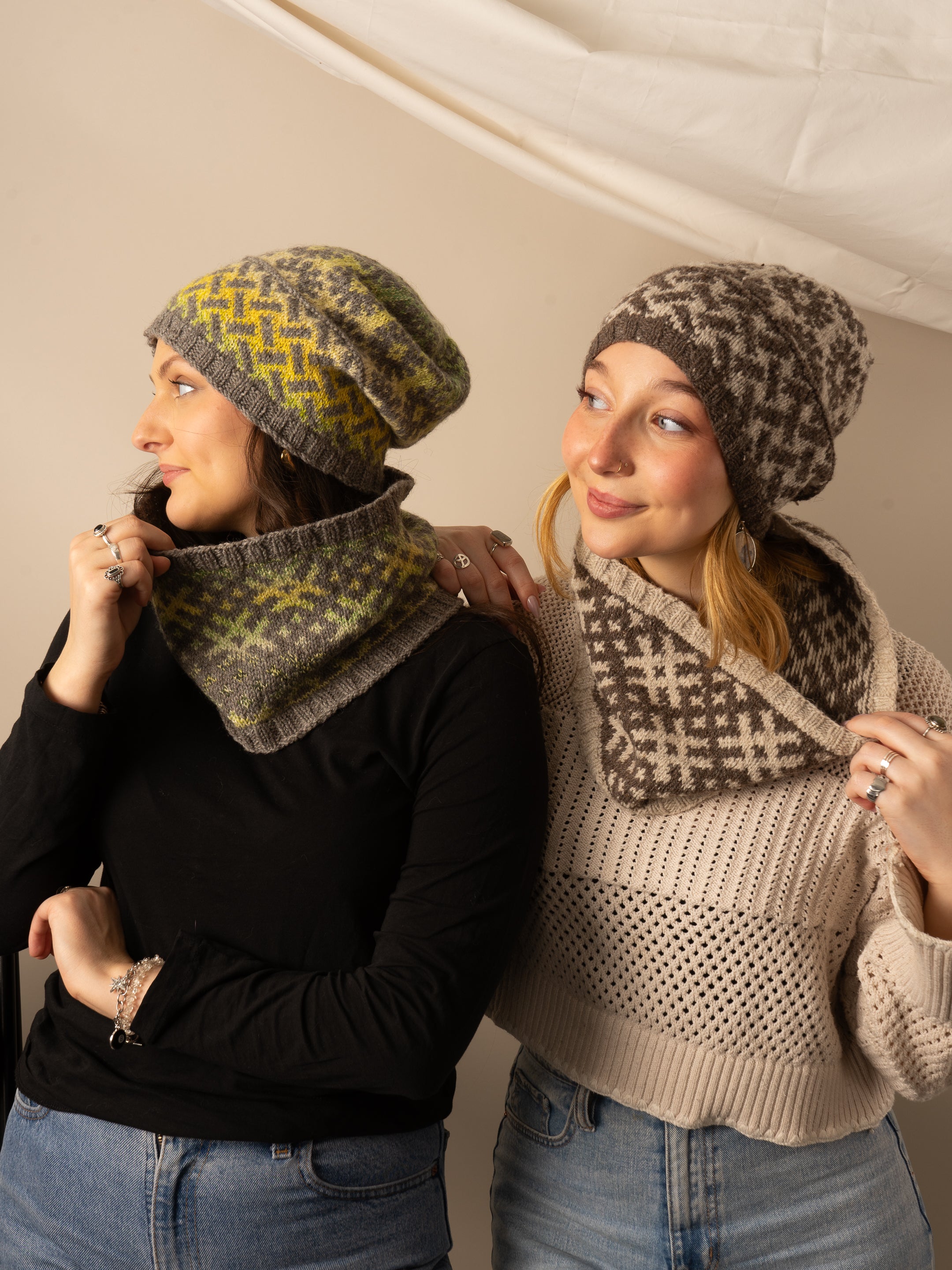 Hectare Cowl Knit Kit <br><small>yarn & knitting pattern kit</small>