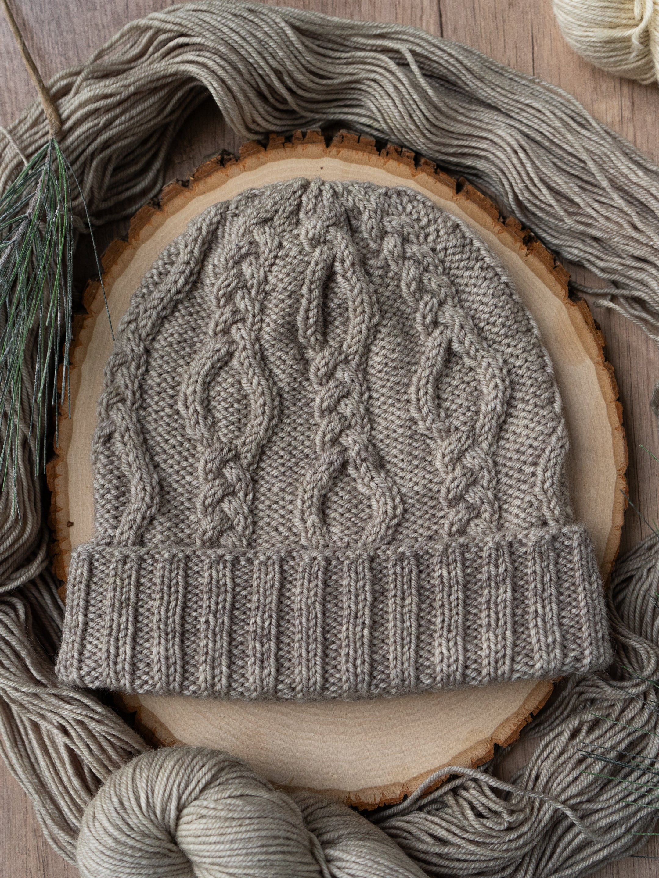 Eye of the Needle Cap <br/><small>knitting pattern</small>