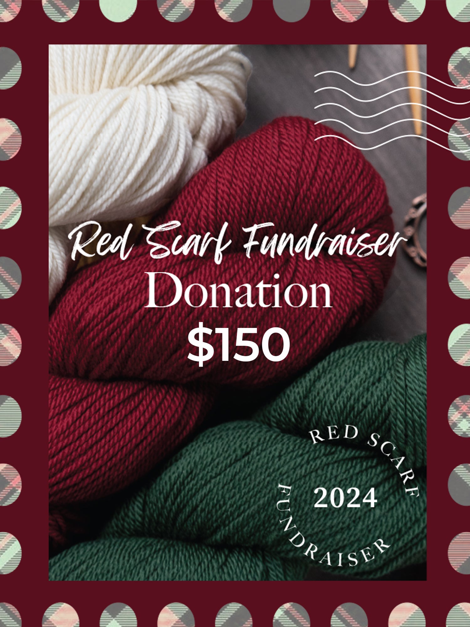 Red Scarf Fund Donation Cards