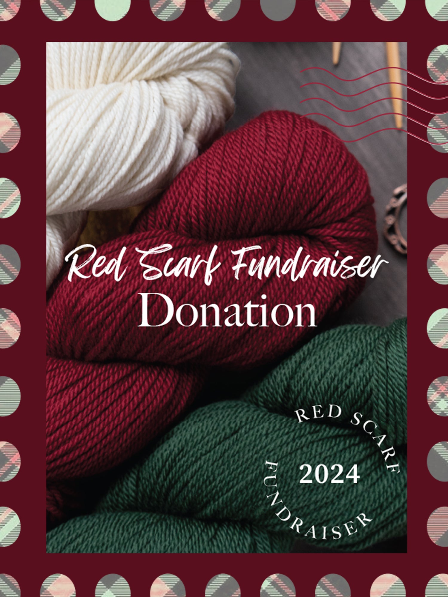 Red Scarf Fund Donation Cards