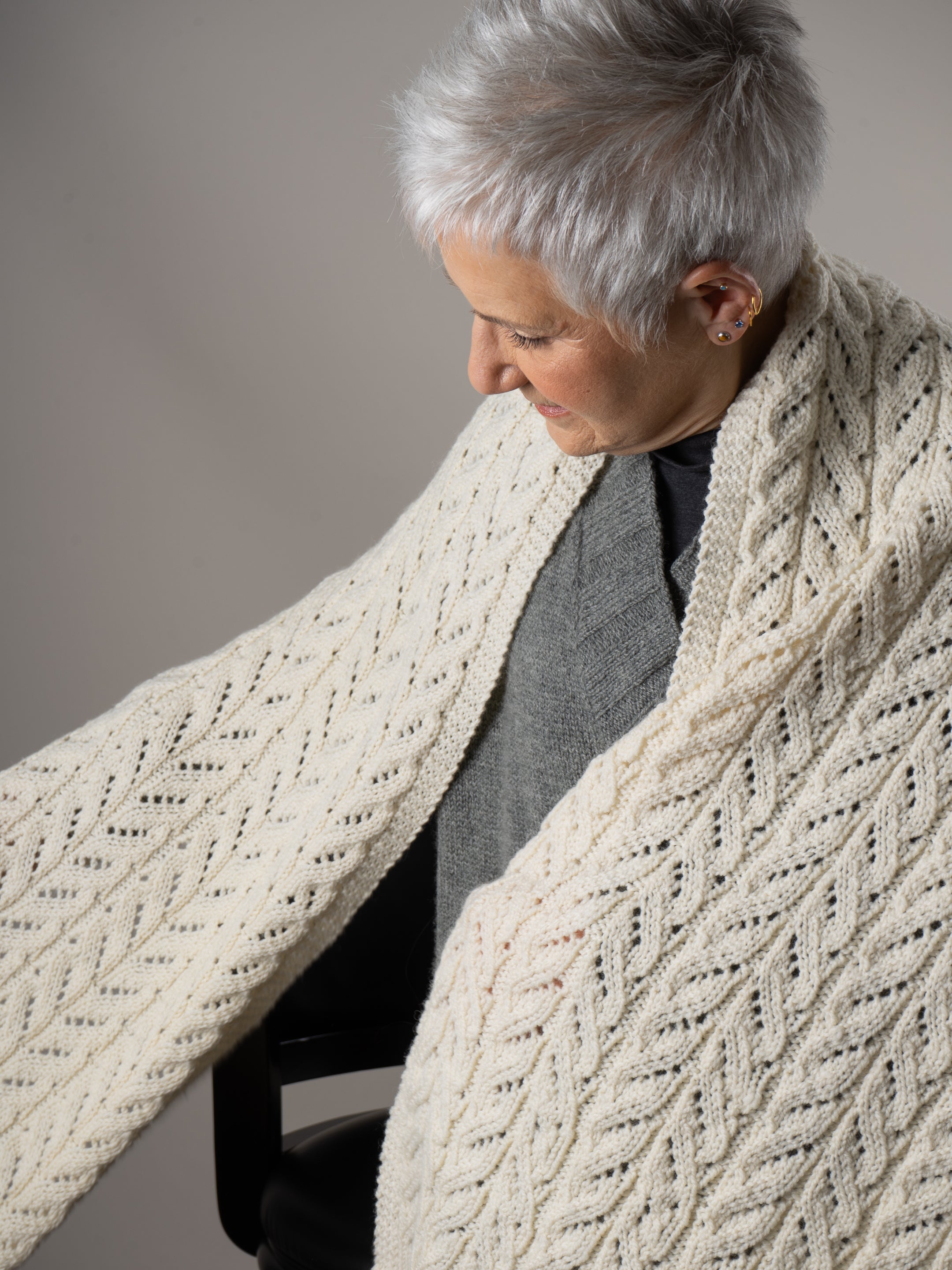 Graze Scarf and Wrap <br/><small>knitting pattern</small>