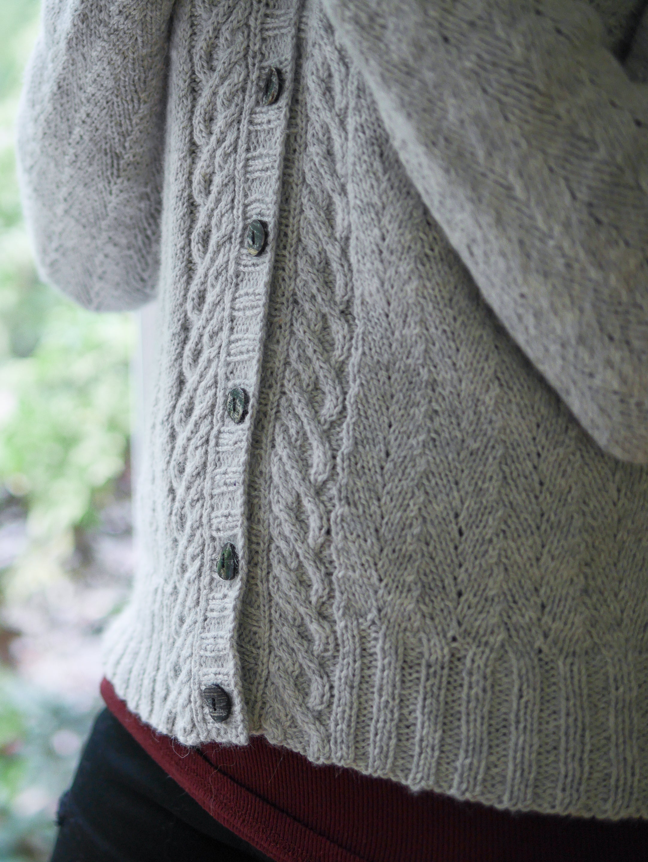 Herringweave Cardigan <br/><small>knitting pattern</small>