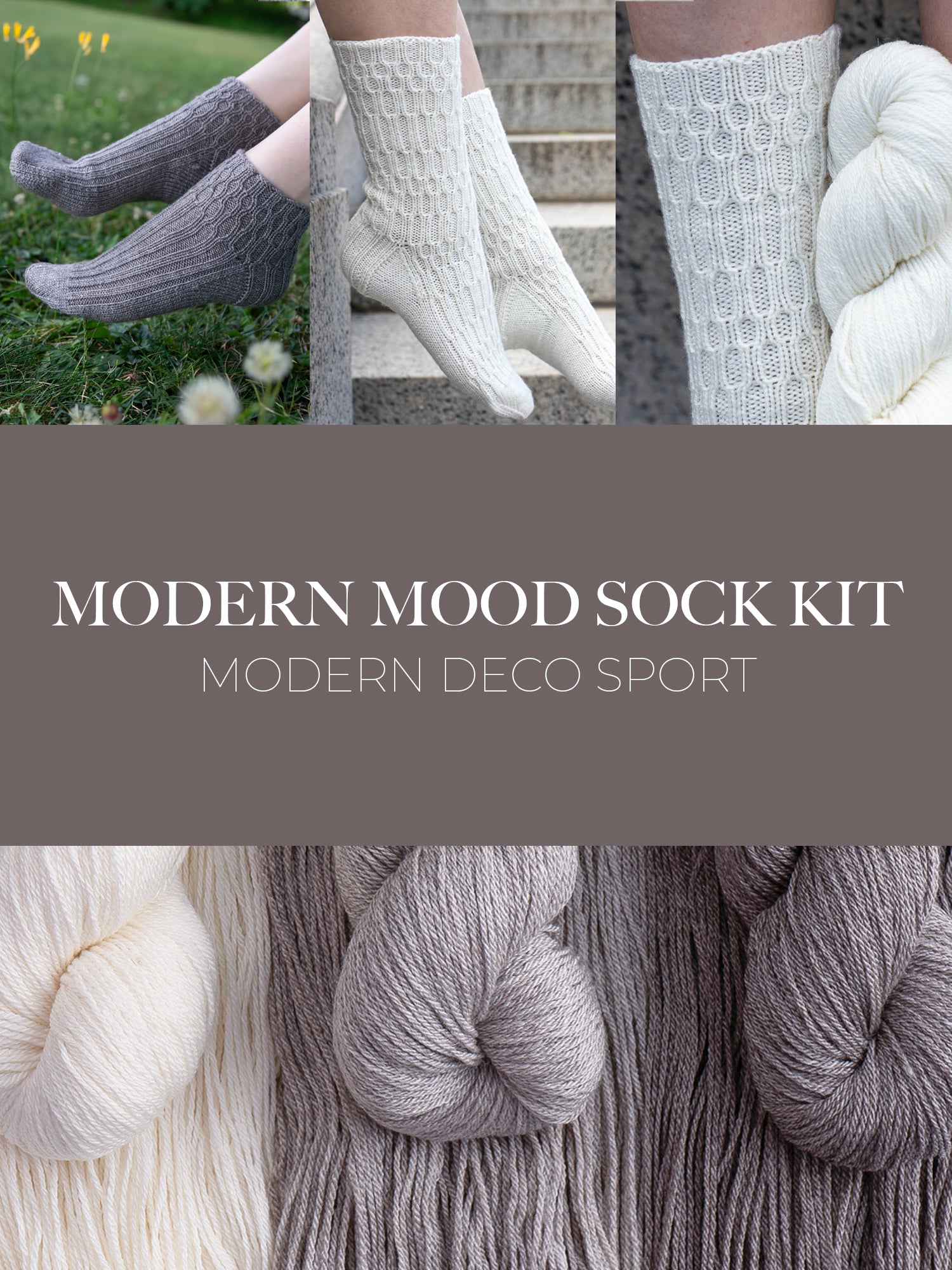 Modern Mood sock Kit