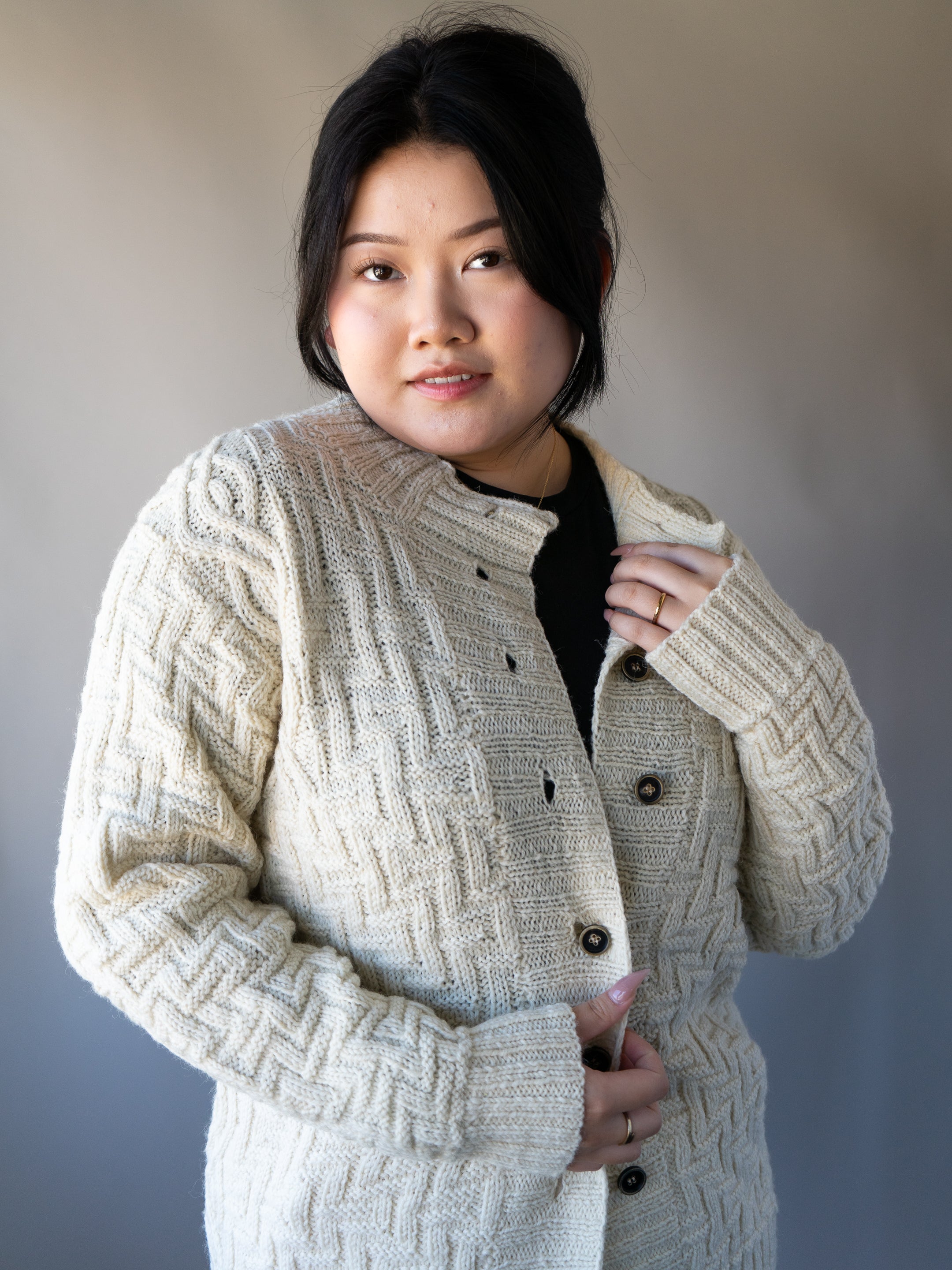 Mayan Puzzle Cardigan