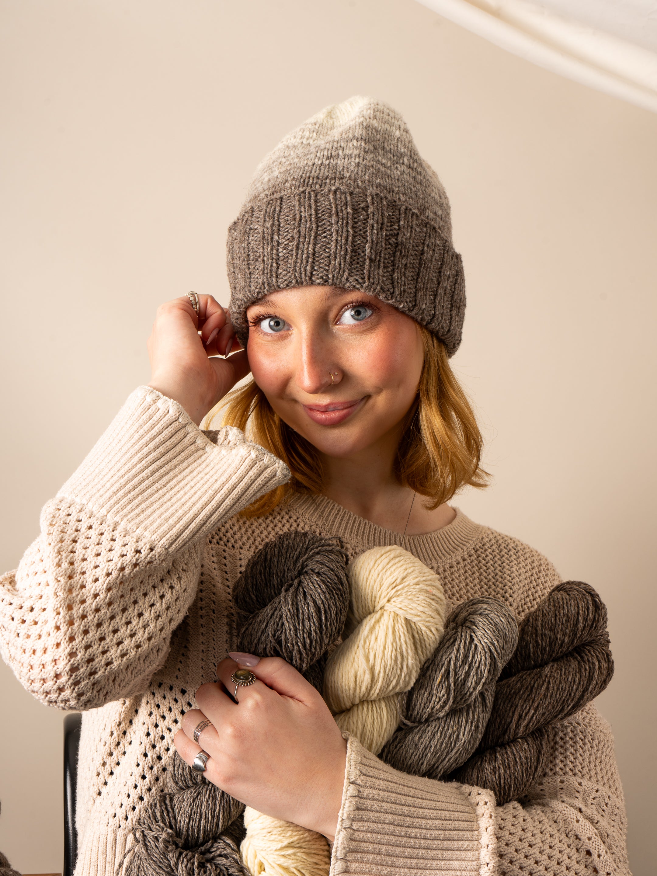 Snug Cap for all Sizes <br/><small>knitting pattern</small>