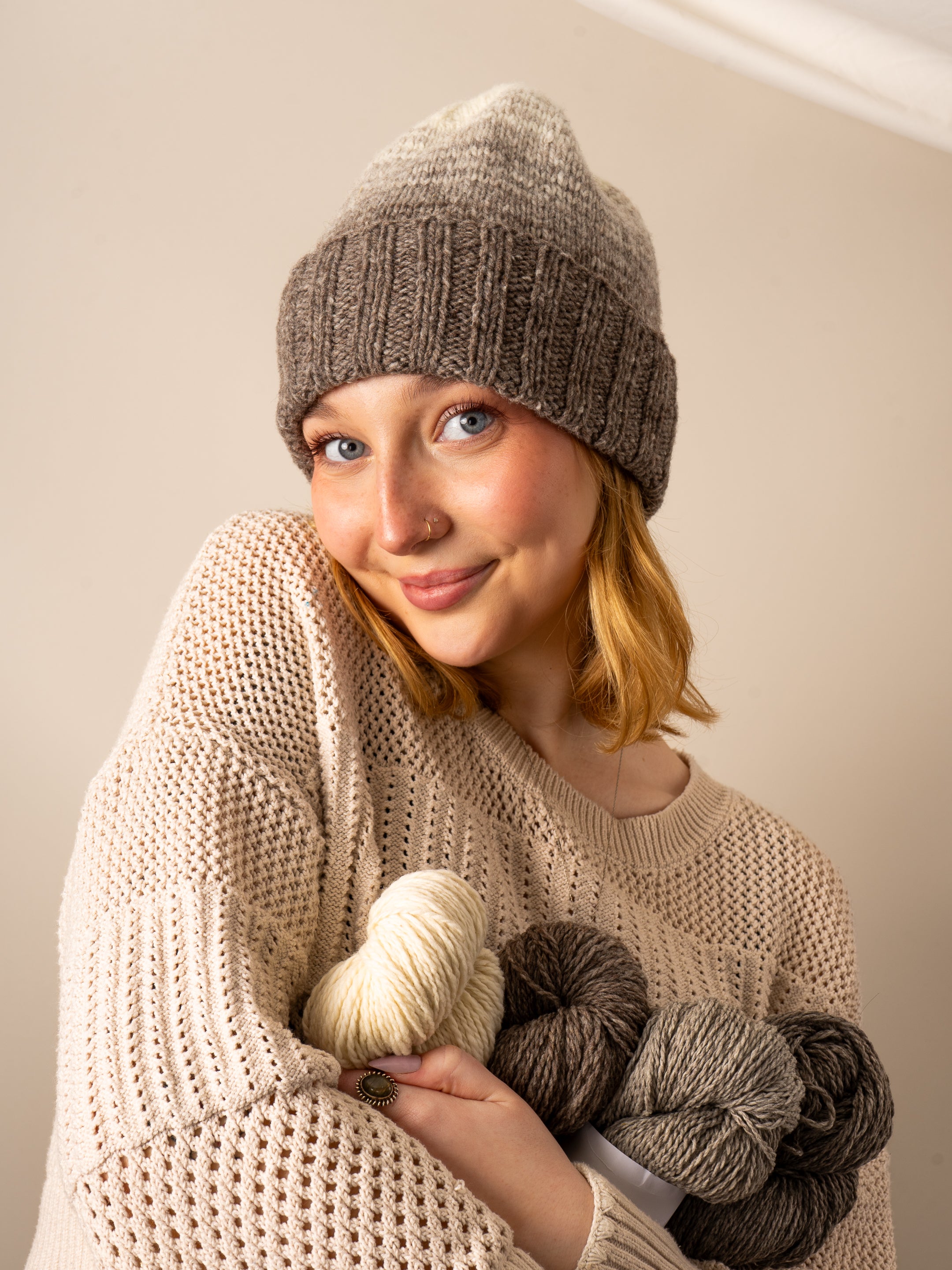 Snug Cap for all Sizes <br/><small>knitting pattern</small>