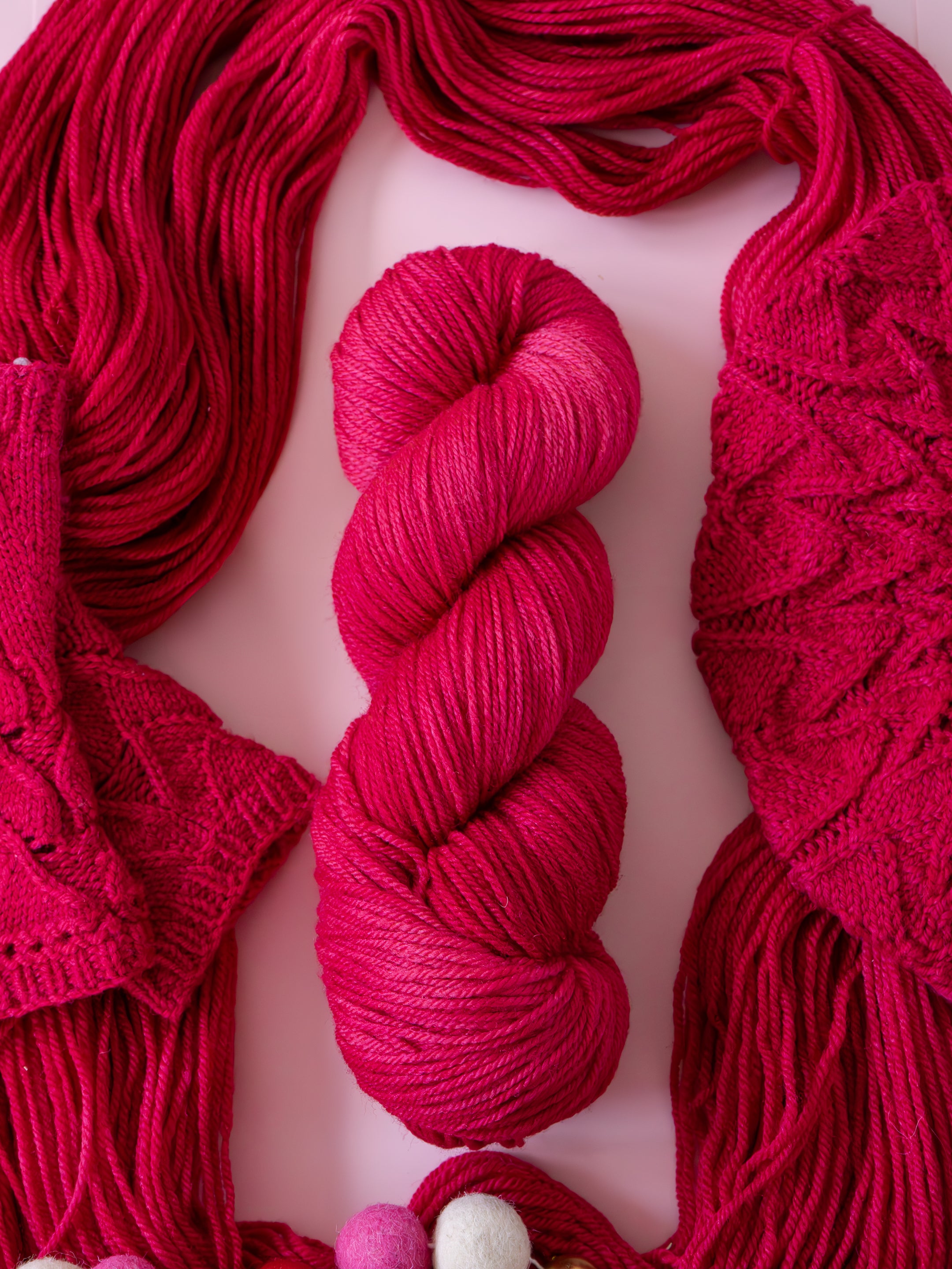 Special Edition DK Hot Lips  <br><small>polwarth & silk</small>