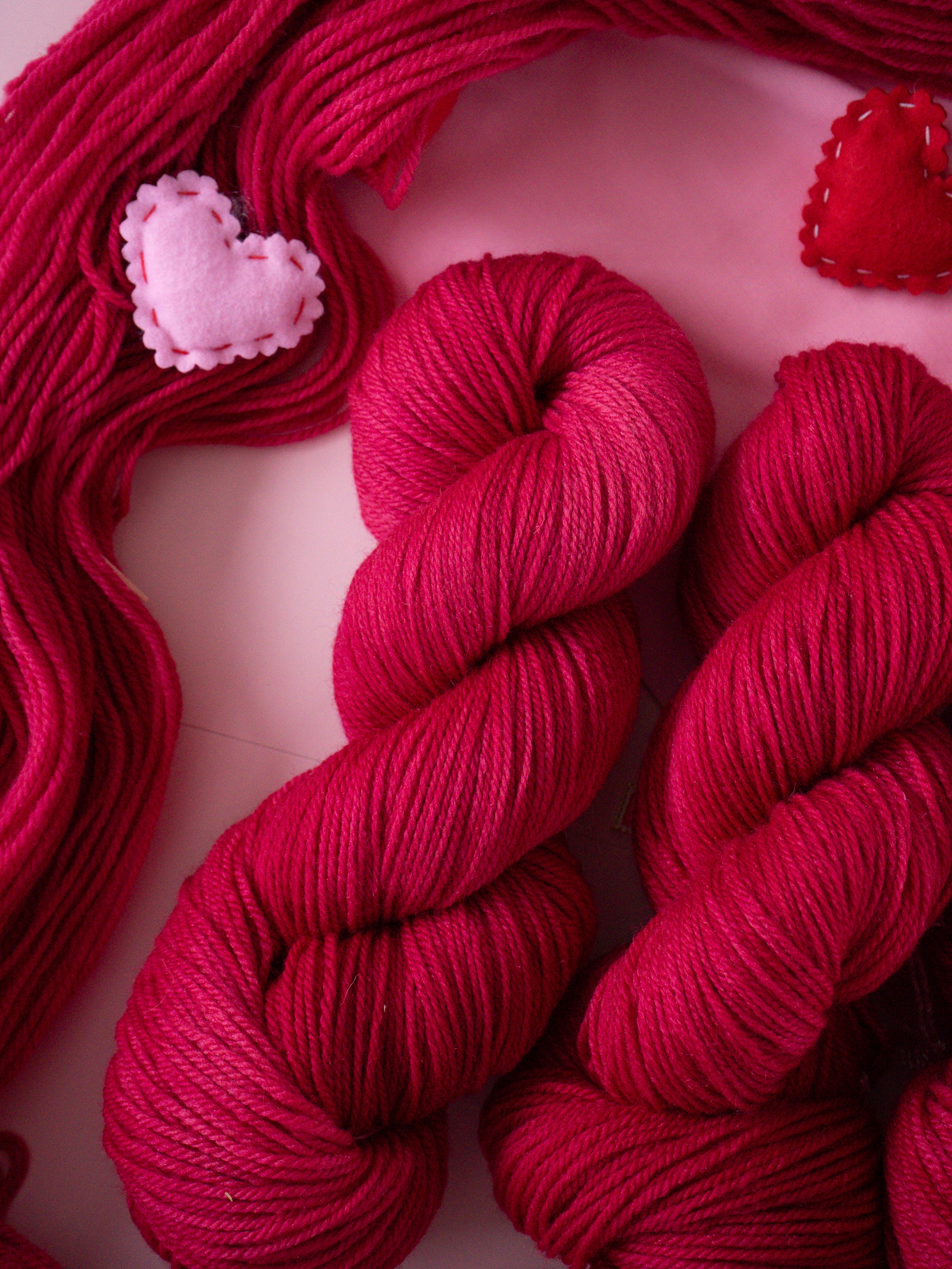 Special Edition DK Hot Lips  <br><small>polwarth & silk</small>