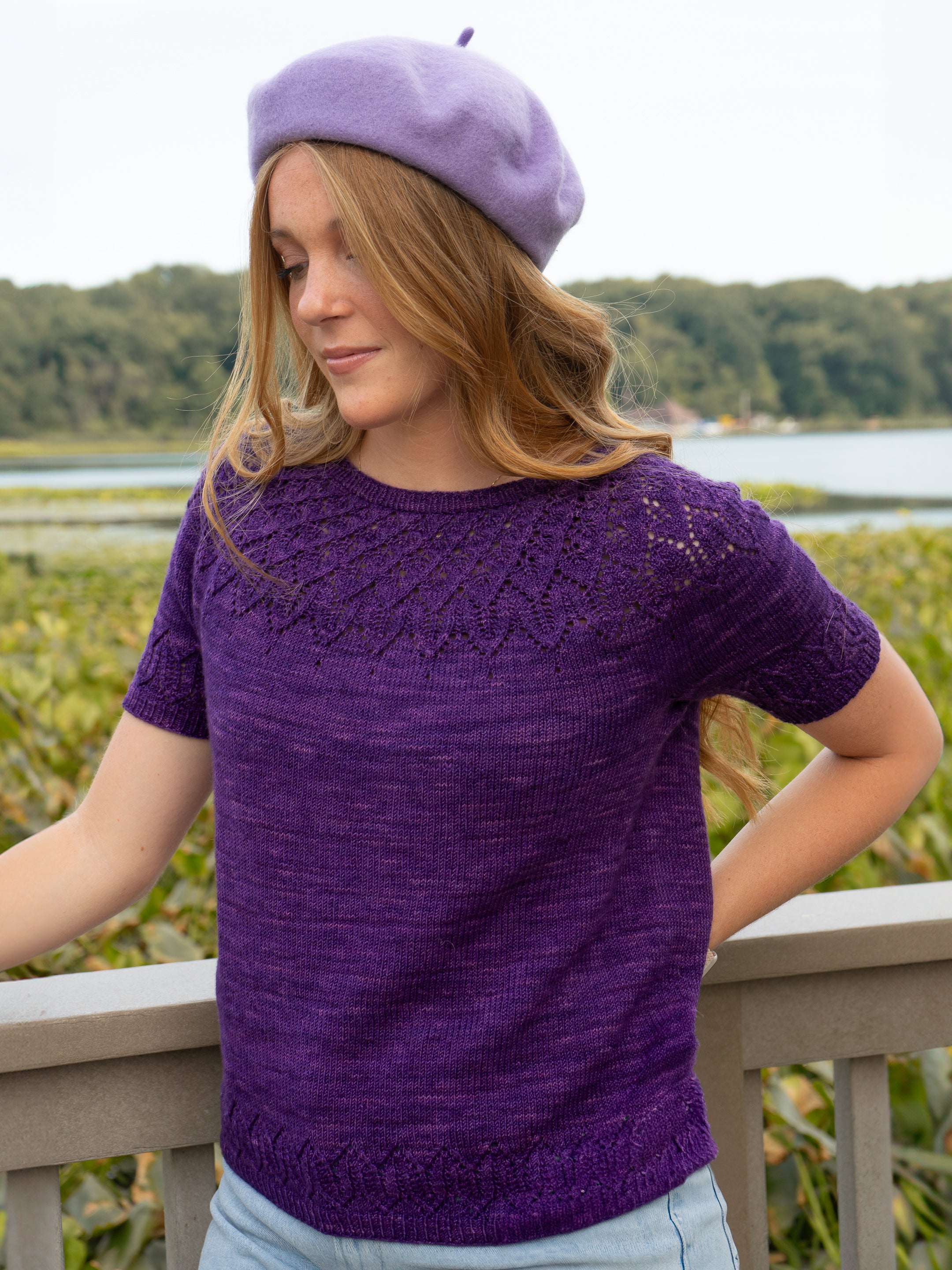 Spellcaster Short sleeve <br/><small>knitting pattern</small>