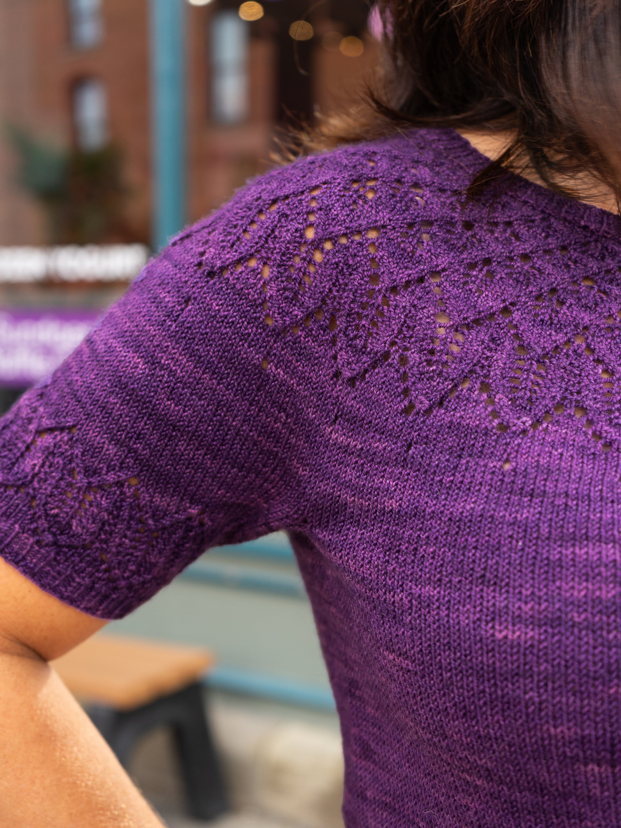 Spellcaster Short sleeve <br/><small>knitting pattern</small>