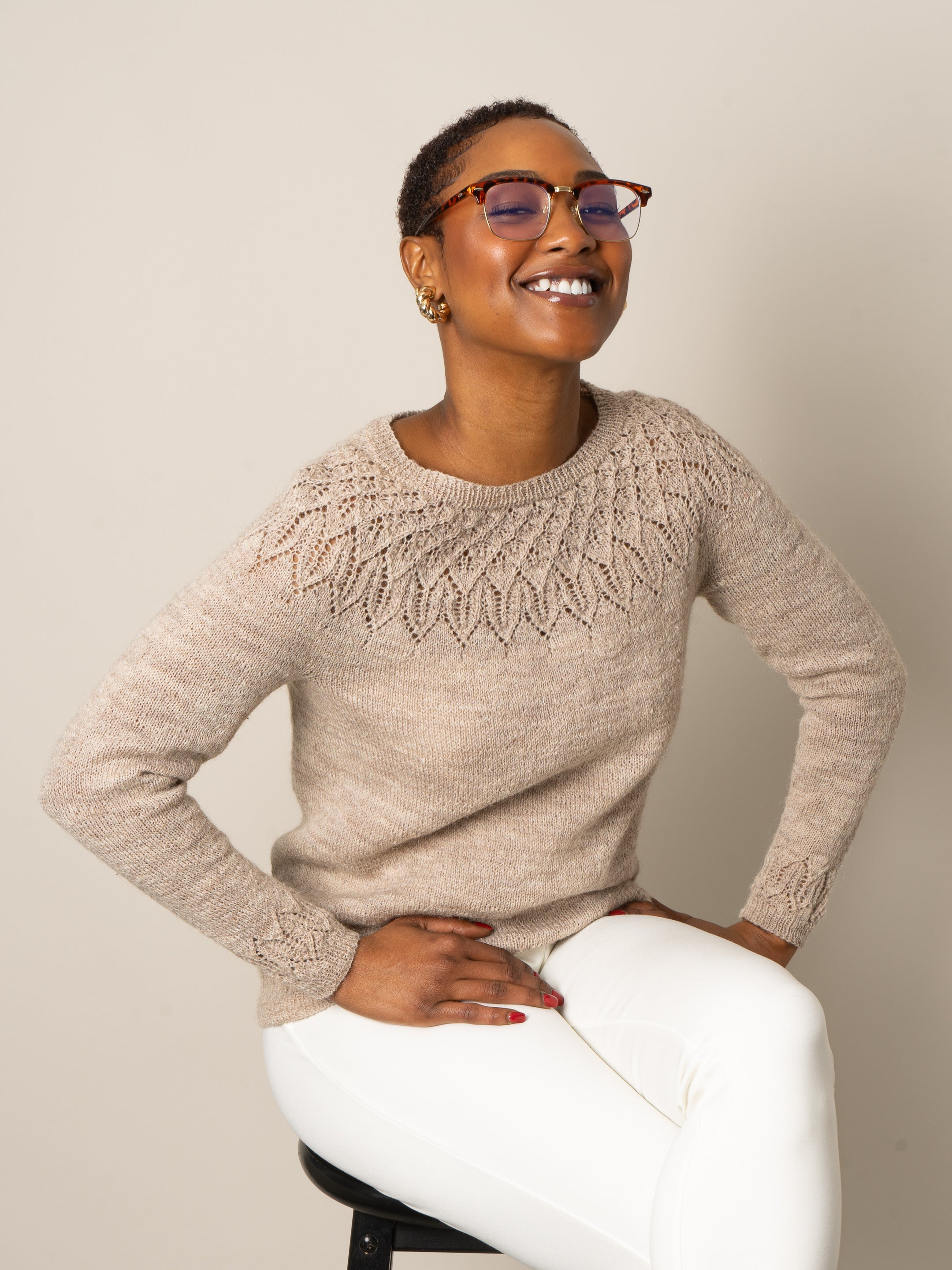 Spellcaster Long sleeve <br/><small>knitting pattern</small>