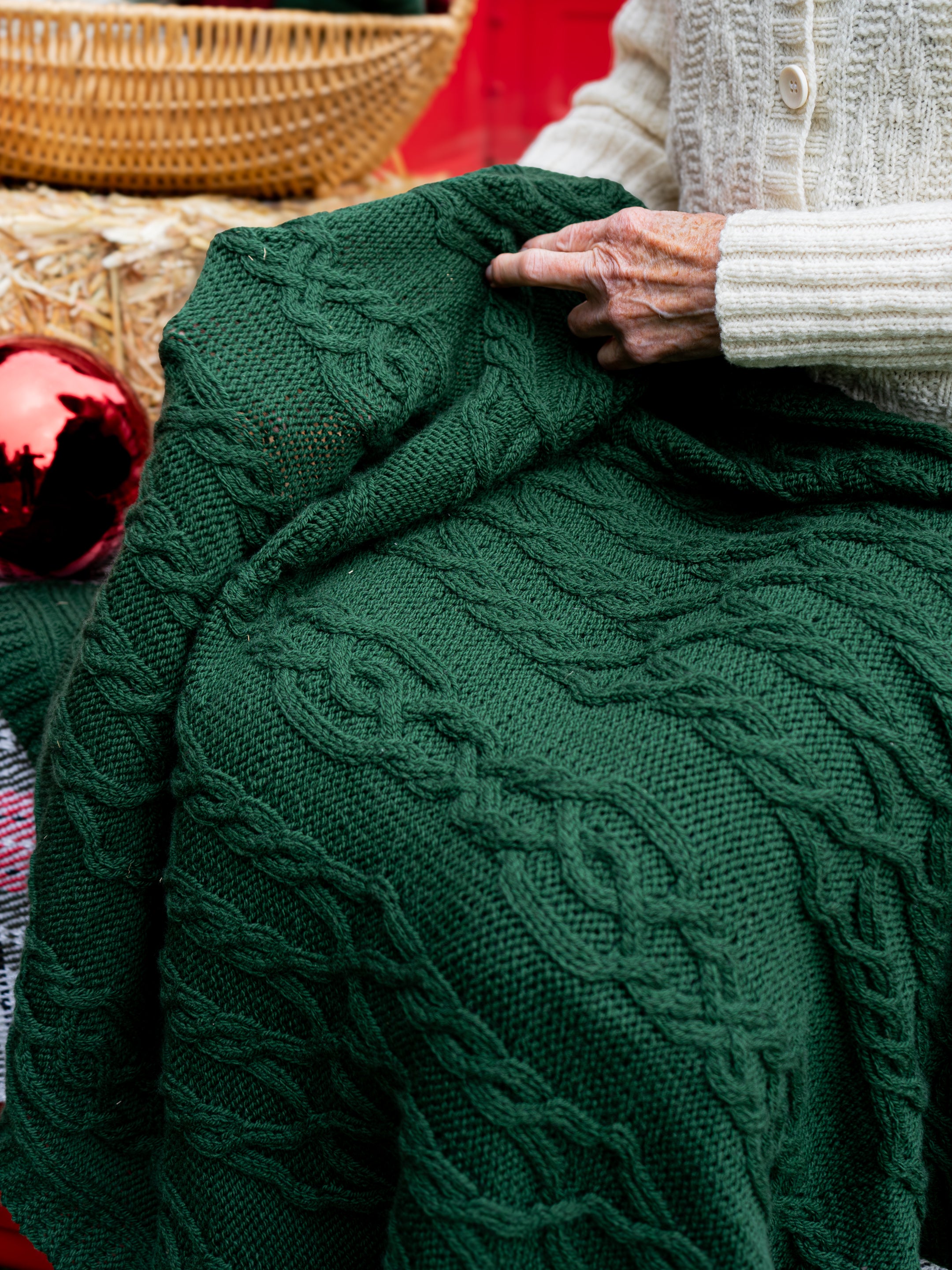 In the Tall Pines Wrap or Blanket <br/><small>knitting pattern</small>