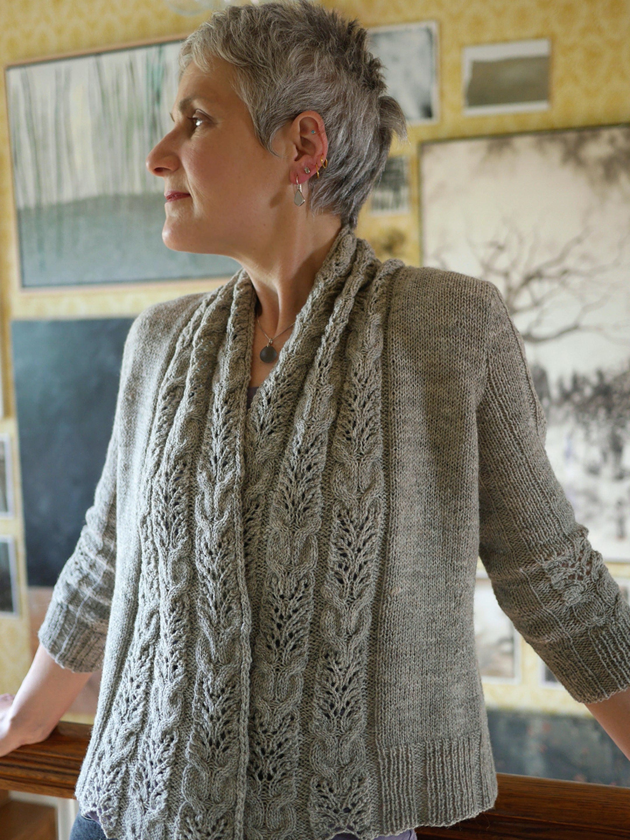 Triticum Cardigan <br/><small>knitting pattern</small>