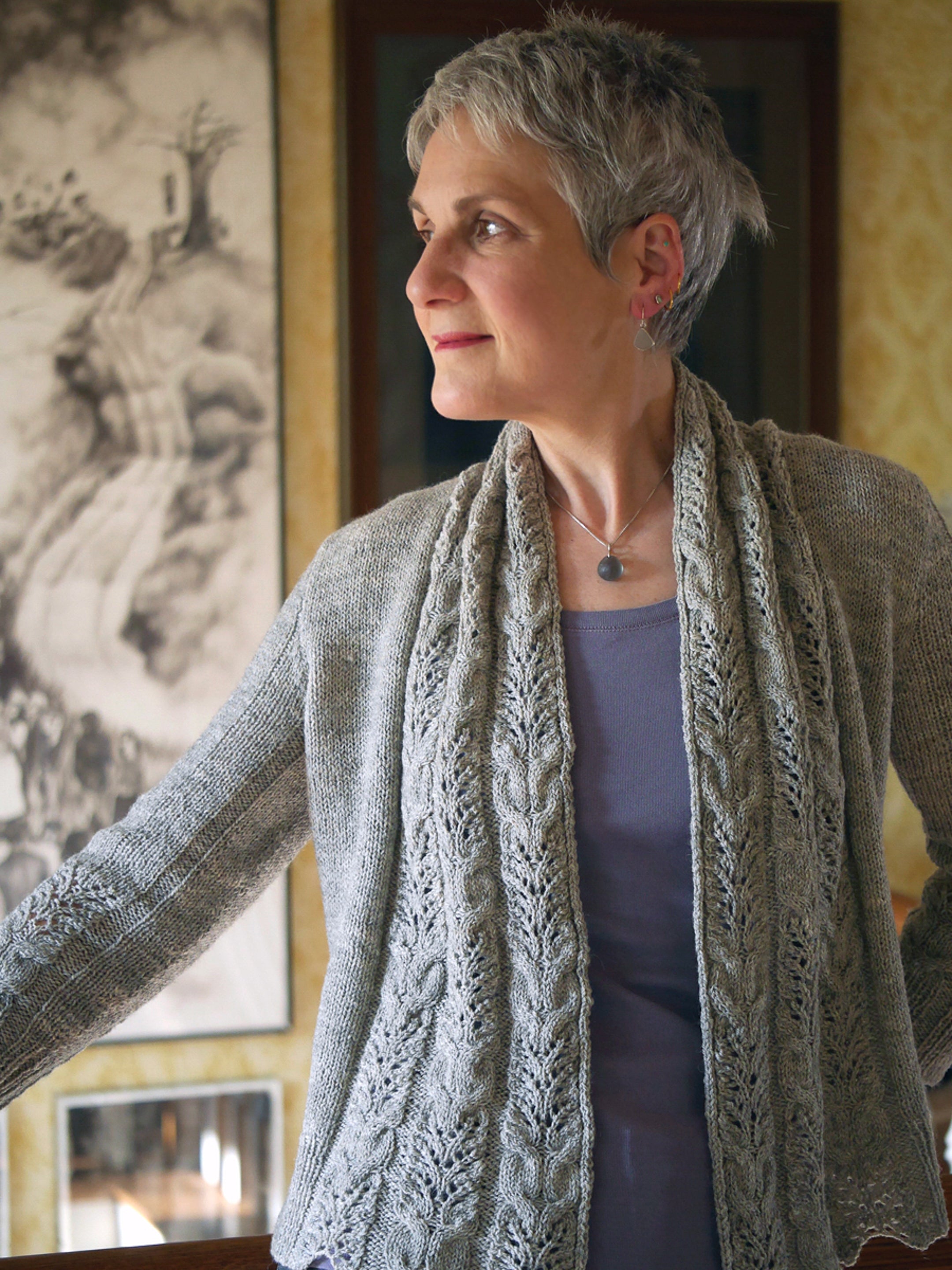 Triticum Cardigan <br/><small>knitting pattern</small>