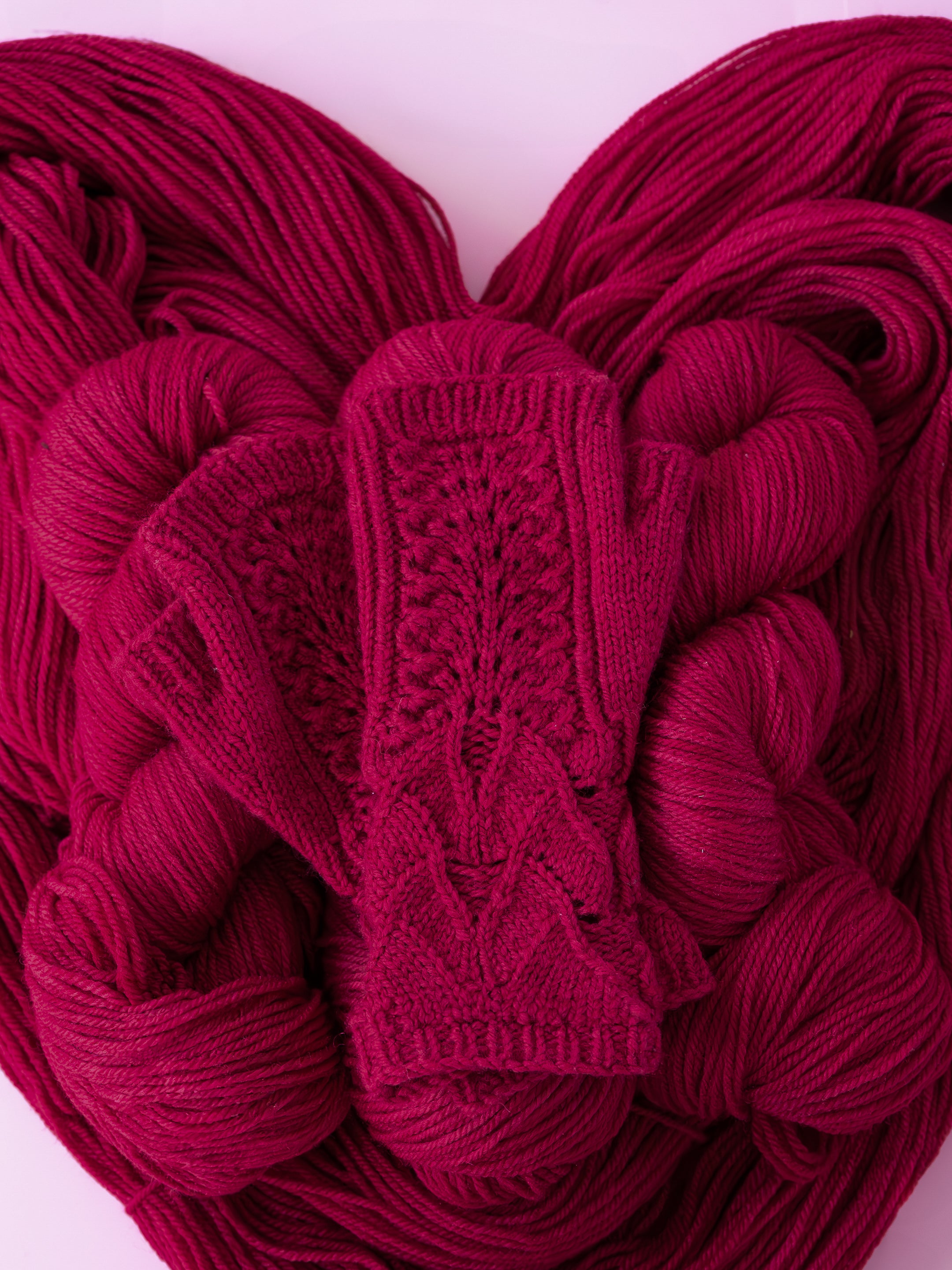 Special Edition DK Hot Lips  <br><small>polwarth & silk</small>