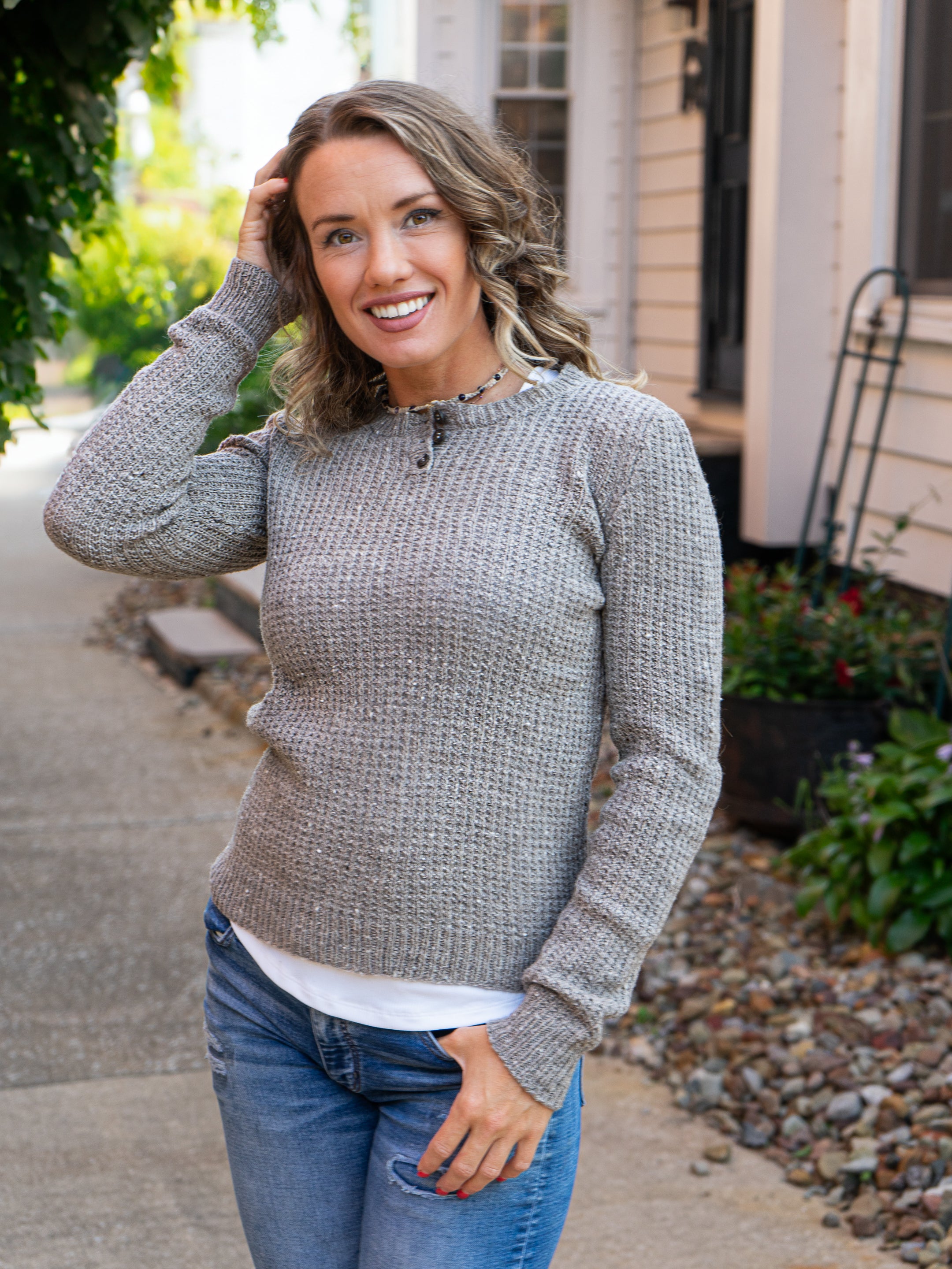 Whiffle Long Sleeve <br/><small>knitting pattern</small>