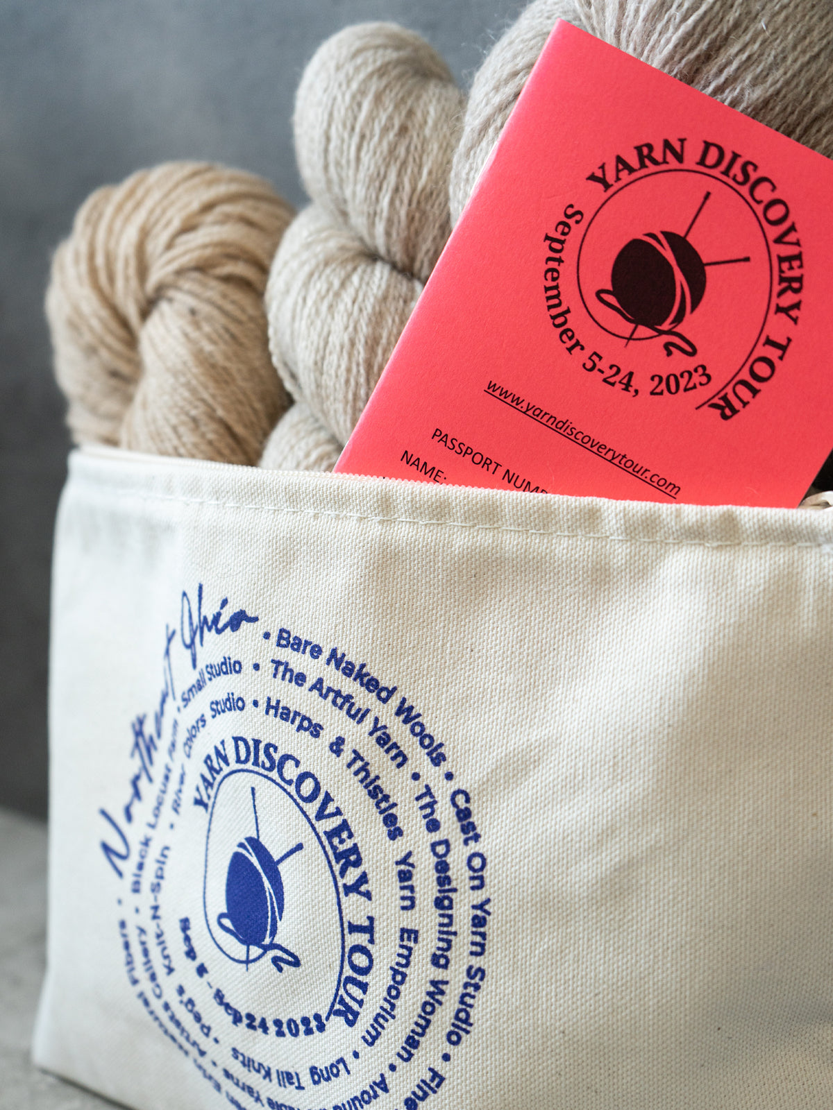 Yarn Discovery Tour Passport