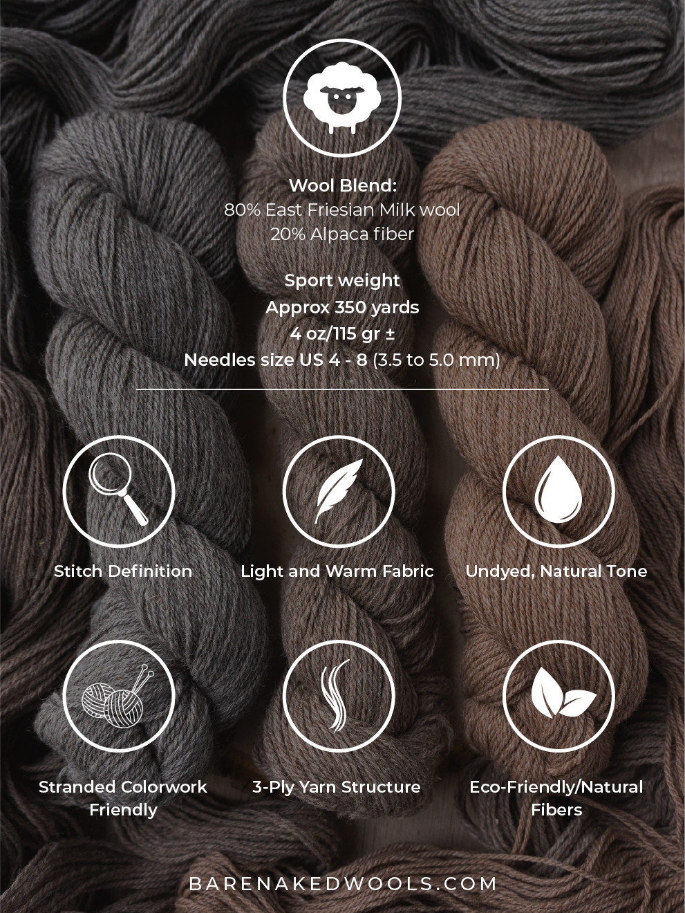 Milkshake Sport <br><small>east friesian milk wool & alpaca</small>