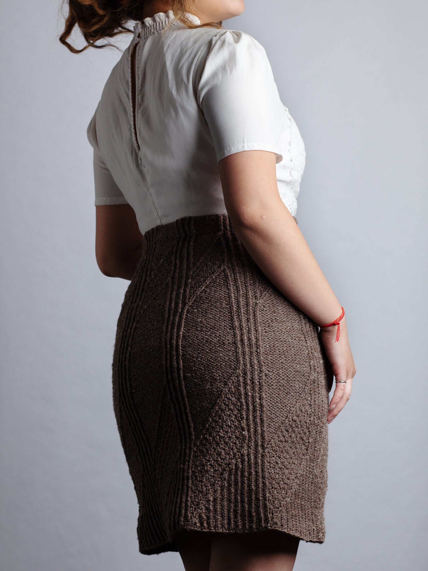 Pencil skirt outlet knitting pattern