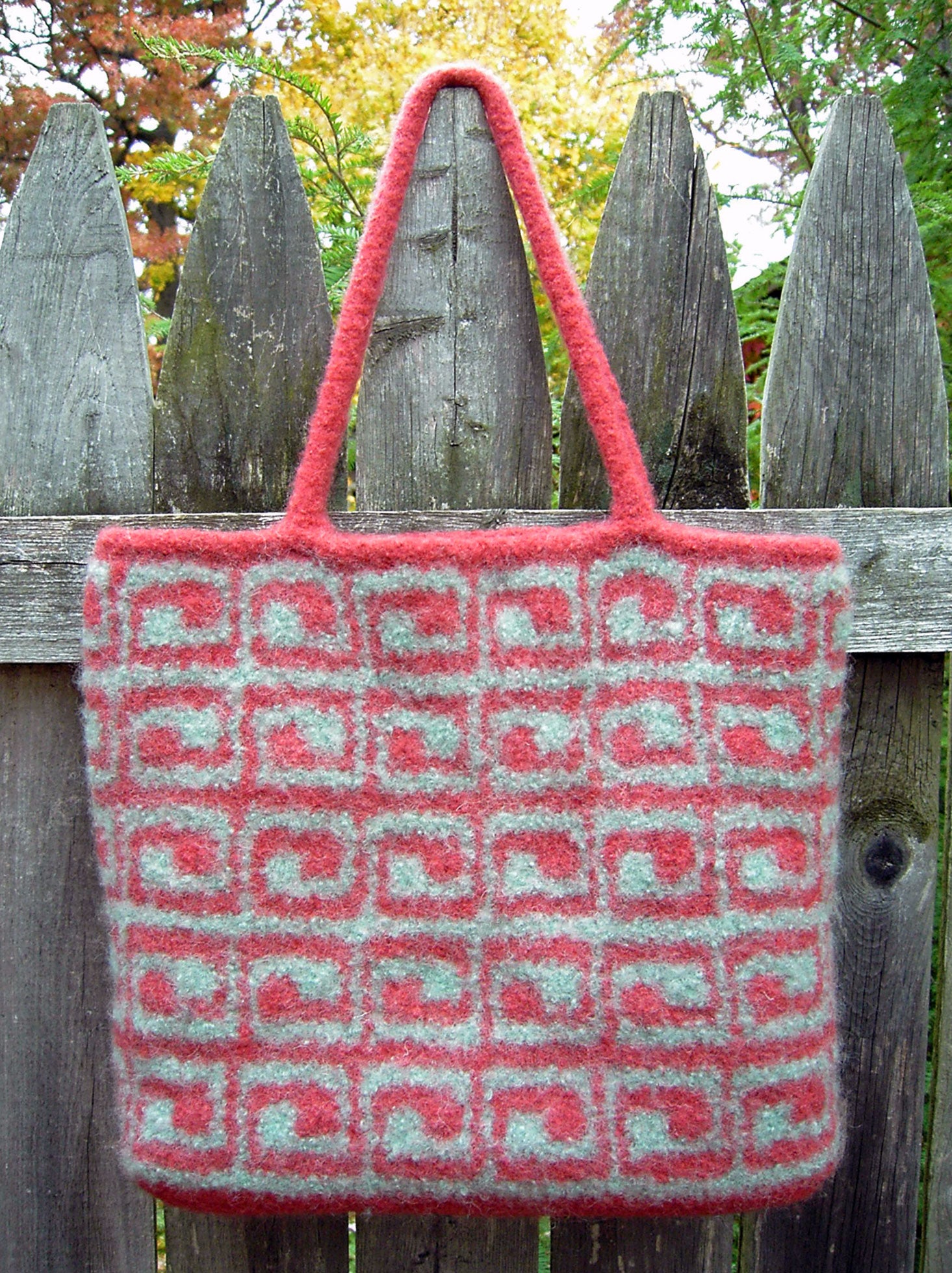 Pattern PDF for Crochet Felted Smoky Bookbag, Purse, Satchel With Appliqués  and Roses - Etsy